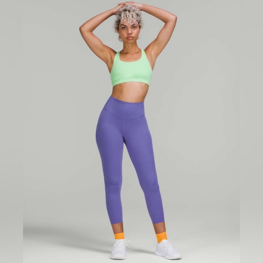 Lululemon Base Pace High-Rise Running Tight 25" in Purple